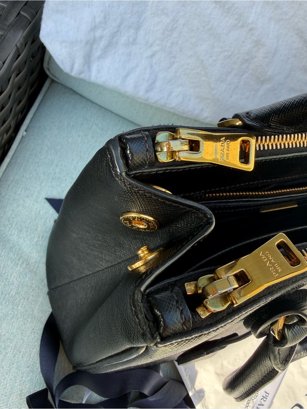 Prada Galleria medium Saffiano leather bag authentic - Picture 5 of 13